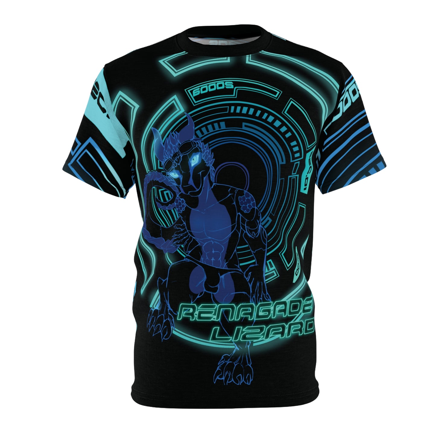 Blue Tech Sygil / Short Sleeve