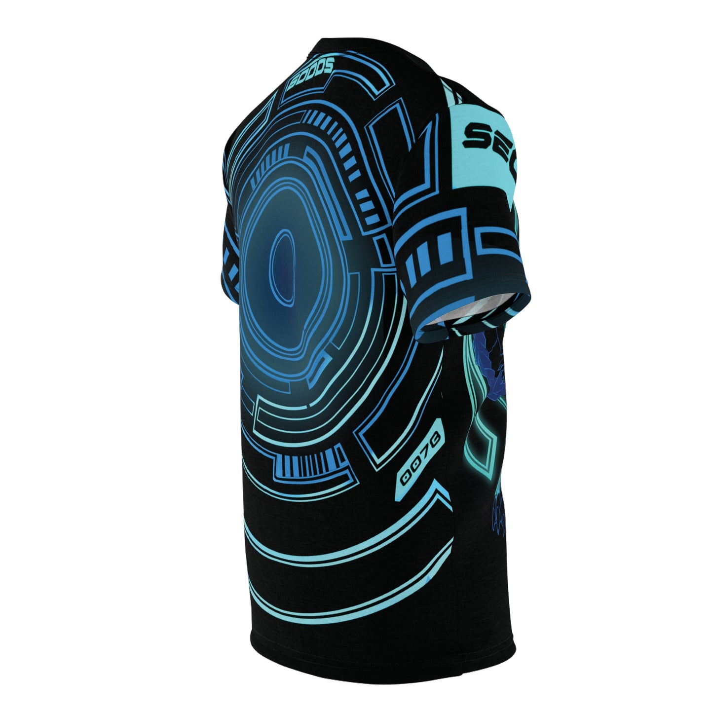 Blue Tech Sygil / Short Sleeve
