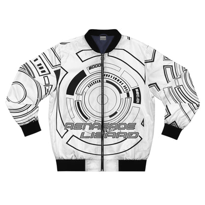 Renegade Lizard / Bomber Jacket White